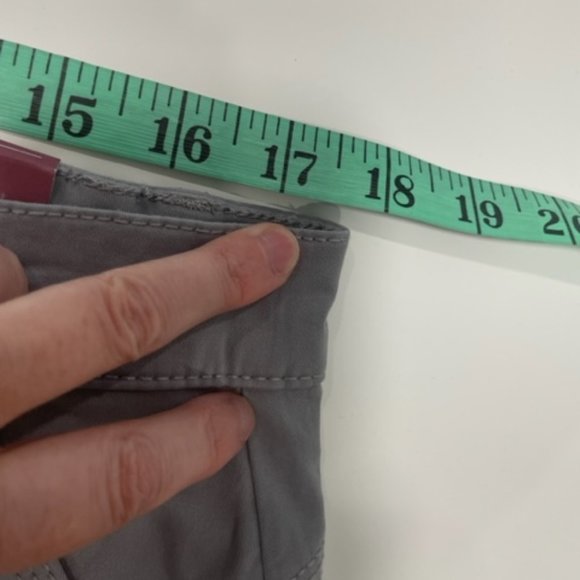 SMART SET Light Gray Cotton Pants Mid-Rise ~ Size 12 with tags - Picture 10 of 15